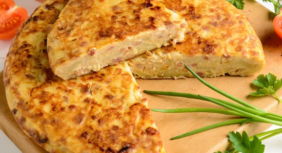 Картофельный омлет Тortilla de patatas по-испански