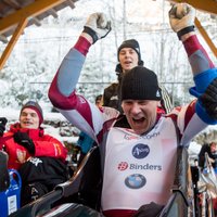 Parabobslejists Alvils Brants izcīna uzvaru Pasaules kausa posmā Lillehammerē