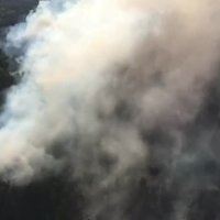 Video: Olainē izcēlies paaugstinātas bīstamības kūdras purva ugunsgrēks
