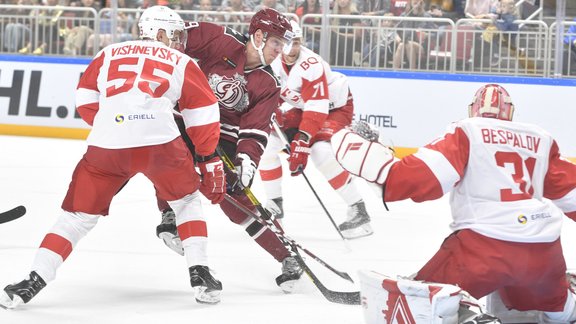 Hokejs, KHL spēle: Rīgas Dinamo – Maskavas Spartak - 5