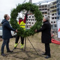 ФОТО: В Доме письма Латвийского университета отметили праздник стропил