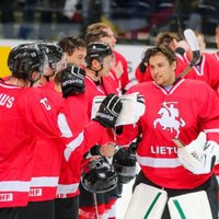Lietuvas un Igaunijas hokeja izlases ar mainīgām sekmēm sāk pasaules čempionātu