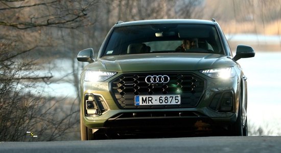 Video: Valdis Melderis izmēģina modernizēto 'Audi Q5'