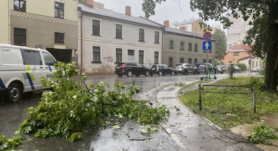 Vētras radīto skādi Rīgai vēl rēķina