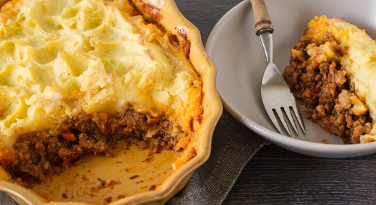 Shepard's pie (gana pīrāgs) – britu klasika