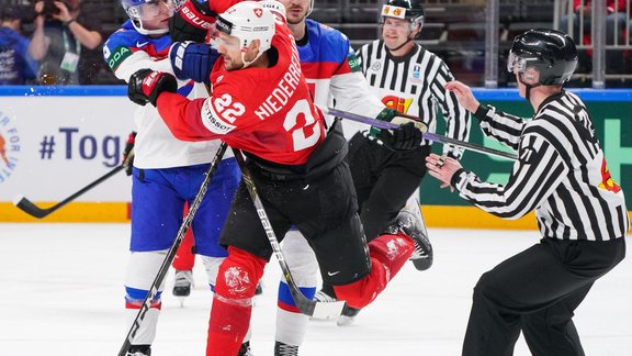 Pasaules hokeja čempionāts. 18. maija spēles. Teksta tiešraides arhīvs Pasaules hokeja čempionāts. 18. maija spēles. Teksta tiešraides arhīvs