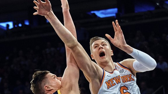 Basketbols, NBA spēle: Ņujorkas Knicks - Jūtas Jazz - 4