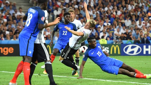 Futbols, EURO 2016: Vācija - Francija - 5