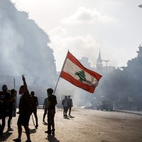 Foto: Beirūtā notiek protesti pret Libānas politisko eliti