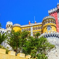 Penas pils Sintrā – viens no Portugāles atpazīstamākajiem brīnumiem
