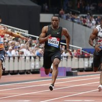 ASV sprinteris Beikers labo šīs sezonas rekordu 100 metru skrējienā