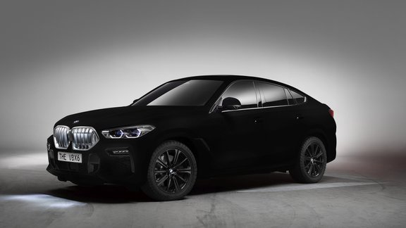 BMW Vantablack X6