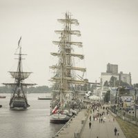 Президент Латвии посетил регату The Tall Ships Races