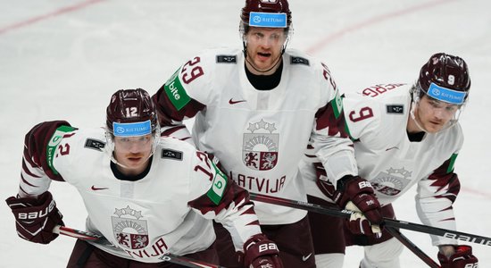 Названы три лучших игрока сборной Латвии на рижском чемпионате мира