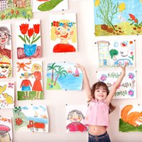 AKKA/LAA: par bērnu zīmējumu izmantošanu jāprasa atļauja vecākiem