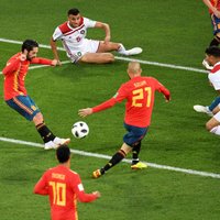 Spānija un Portugāle smagās spēlēs cīnās neizšķirti un iekļūst astotdaļfinālā