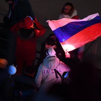 Американец развернул флаг России на церемонии открытия Олимпиады