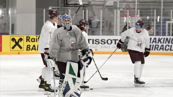 Hokejs, Latvijas hokeja izlase: Treniņš (18. maijs) - 5