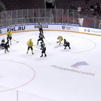 'Rīgas' hokejistiem minimāls zaudējums MHL mačā