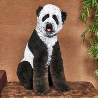 Новая мода Китая: собака в роли тигра или панды