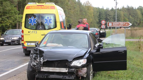 Negadījums uz Ventspils šosejas  - 1