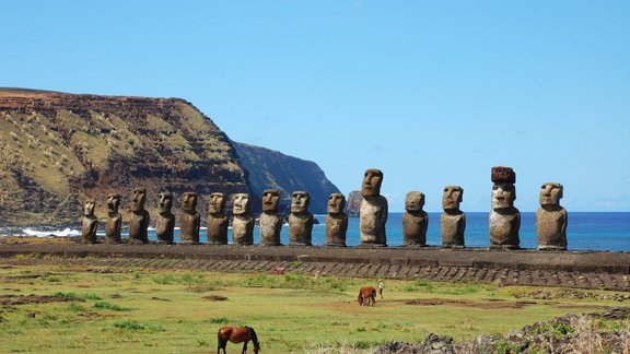 The Moai of Easter Island