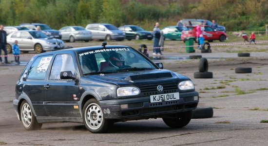 Spilves rudens kausa debijā uzvar Bērziņš ar 'VW Golf'