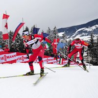 Bjergenai jau ceturtā uzvara pēc kārtas 'Tour de Ski' posmos