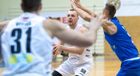 Buškevica debijā 'Jēkabpils' LBL pastarīšu duelī uzvar 'Valmiera'/ORDO basketbolistus