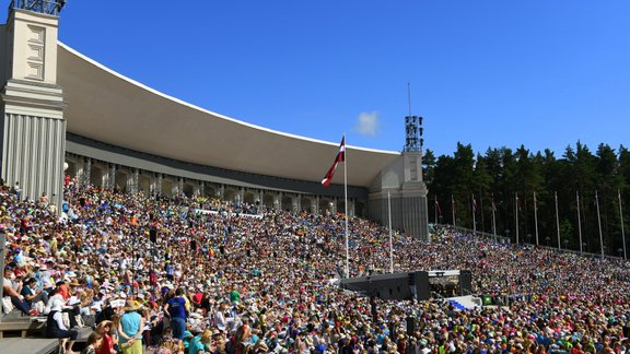 Dziesmu svētki 2018 –  Noslēguma koncerta ‘Zvaigžņu ceļā’ mēģinājums - 2