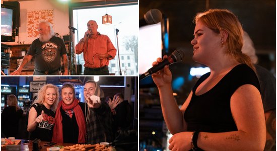 Foto: Karaokes čempionāts Kalnciema ielas 'Ezītī'