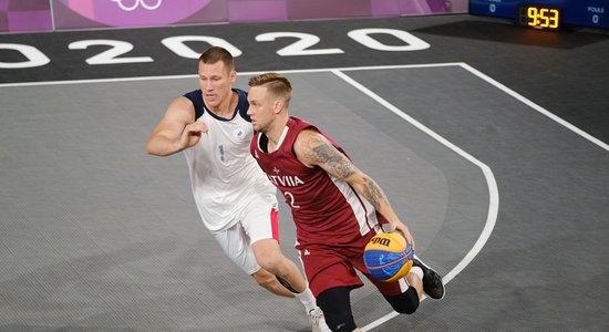 Latvijas izlase Eiropas kausā 3x3 basketbolā gūst divas uzvaras un iekļūst ceturtdaļfinālā