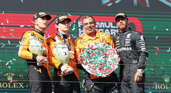 "McLaren" nopietni izaicina "Red Bull" – Pjastri pirmais triumfs un dubultuzvara Ungārijā