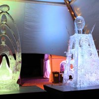ФОТО: Загляденье! В Елгаве прошел Международный фестиваль ледовых скульптур