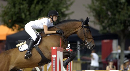 Sacensību 'Lielceri Future Cup' ietvaros notiek arī Baltijas čempionāts jaunzirgiem