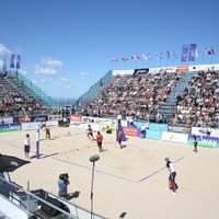 Gandrīz miljons turnīram un tikai nedaudz sportistiem jeb Latvija gatavojas pašmāju EČ pludmales volejbolā