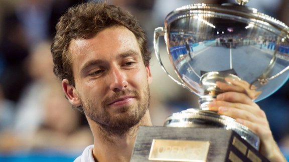 Marseļas tenisa turnīra fināls: Ernests Gulbis - Žo Vilfrīds Tsonga - 11