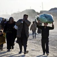 ANO: Pie Turcijas robežas sapulcējušies 20 000 Sīrijas bēgļu