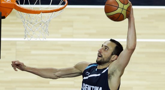 Argentīnas basketbola izlases līderis Džinobili: izredzes uzvarēt ASV ir 5%