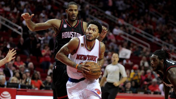  Basketbols, NBA: Knicks pret Houston Rockets - 1