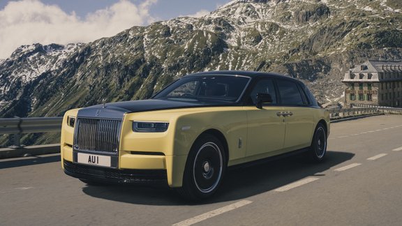 "Rolls-Royce" izgatavojis limuzīnu Džeimsa Bonda "Goldfinger" stilā