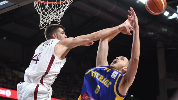 Basketbols, Latvija - Zviedrija - 50