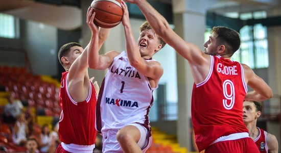 Latvijas U-20 basketbolisti atvadās no cerībām atgriezties Eiropas čempionāta elitē