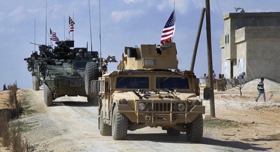 ASV virs Sīrijas notriekušas turku dronu