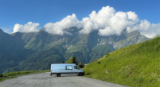 Путешествие в доме на колесах — Австрия, Швейцария и озеро Комо. История Илги и Гатиса