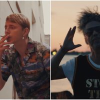 'Singapūras satīns' un Horens piedāvā ugunīgu klipu singlam 'Piededzini mann'