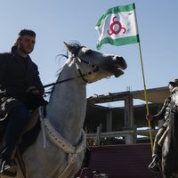 Protestētāji pret zemju nodošanu Čečenijai Magasā izveido telšu pilsētiņu