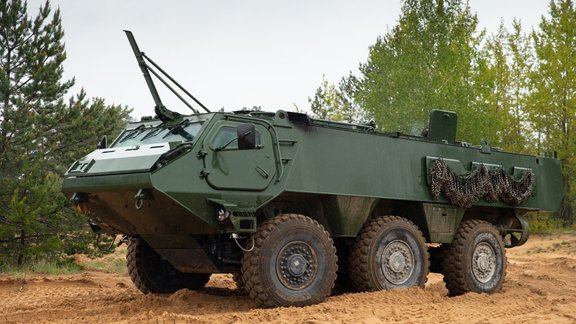 Patria” 6x6 transportlīdzekļa prototipa prezentācija Ādažu poligonā - 9