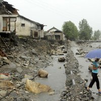 Ziemeļkorejā plūdos iet bojā vismaz 133 cilvēki