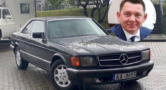ФОТО: депутат Сейма Артусс Кайминьш продает свою 30-летнюю машину